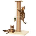 35" Tall Cat Scratching Post for Large Cats, 4.7'' Diameter