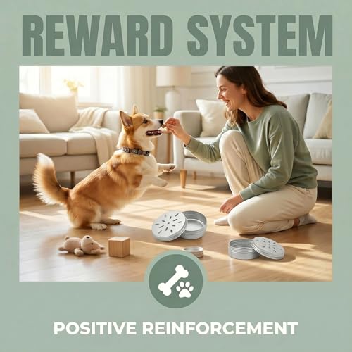 Dog Scent Training Kit, 5PCS Professional Nosework Tins with Lid, Vented Odor Search Boxesfor Work Dogs Training