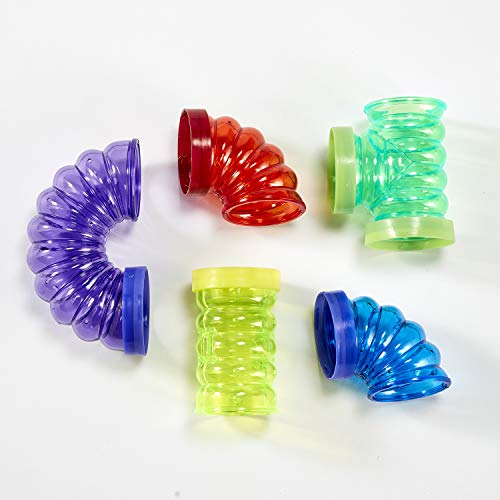 Kaytee CritterTrail Fun-nel Twist & Turn Small Animal Habitat Tubes (Pack of 2) - size: Twist-& Turn Tubes Kit (Pack of 2)