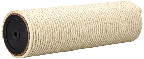 TRIXIE Replacement Sisal Post for Cat Scratching Posts, Backup Scratcher for Indoor Cat Furniture, Trees and Towers, 3.5 in x 11.8 in (9 x 30 cm) - size: 9 x 30 cm