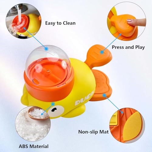 Duck Treat Dispenser Toy,Slow Puzzle Feeder for Cats&Small Dogs