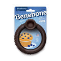 Benebone Ring Dog Chew Toy for Aggressive Chewers, Blueberry, Small - color: REAL Blueberry, size: Small