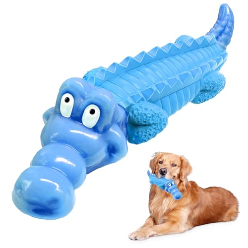 Jeefome Tough Dog Chew Toys for Aggressive Chewers - color: Pure Blue