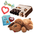 Snuggle Puppy Essentials Starter Kit, Heartbeat Toy & Blanket - Biscuit - color: Neutral