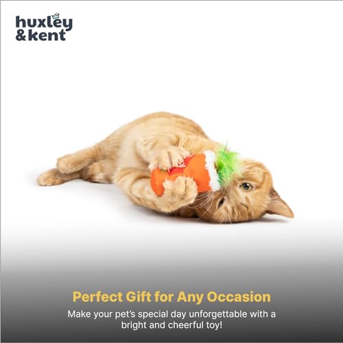 Huxley & Kent Plush Crinkle Catnip Cat Toy, Fluffy Mary, Large - style: Fluffy Mary
