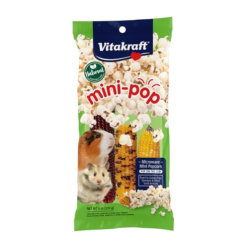 Vitakraft Mini-Pop Treat for Small Animals 6 oz - All-Natural - size: 6 Ounce (Pack of 1)