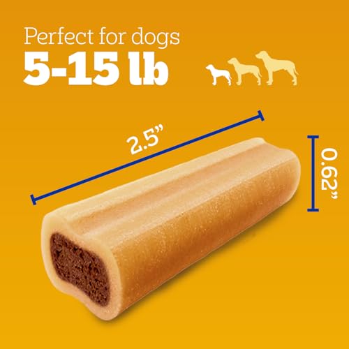 Pedigree Mini Jumbone Small Dog Treats, Beef Flavor, 35 Count - size: 35 Count (Pack of 1)