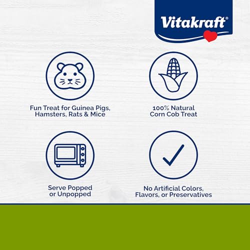 Vitakraft Mini-Pop Treat for Small Animals 6 oz - All-Natural - size: 6 Ounce (Pack of 1)
