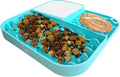 Slow Feeder Lick Mat, Grooming & Bath Time Helper for Dogs - color: Blue