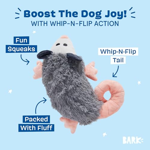 BarkBox Poppy Possum Interactive Plush Dog Toy - color: Poppy Possum