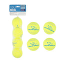 Best Pet Supplies Interactive Squeaky Dog Chew Toy, Ideal Dog Toys for Chewers, Small, Medium & Large Dogs, and Fetch Lovers - Tennis (Yellow), Small (Pack of 4) - color: Tennis (Yellow), size: Small