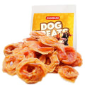 Chicken Rings Dog Treats, Natural Chicken Breast Jerky 10.58oz/300g