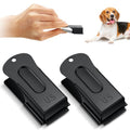2 Pcs Dog Training Clicker Brass Cricket for Dogs Cats, Black - color: Black