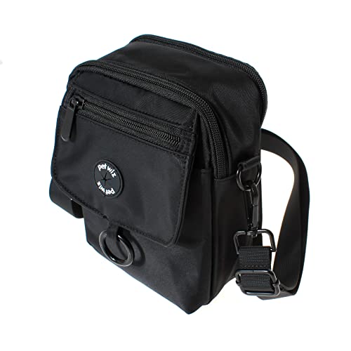 pet wiz Dog Walking Bag with Adjustable Strap - color: Water Resistant Dog Walking Bag