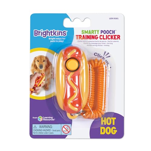 Learning Resources Brightkins Training Clicker: Hot Dog - style: HOT DOG