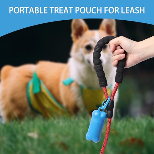Portable Dog Treat Pouch for Pet Training, 1 piece(Blue) - color: Blue