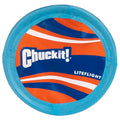 Chuckit! Lite Flight Dog Fetch Toy, Large (10 Inch Diameter) - color: Blue/Orange, size: 10 in