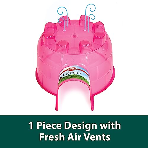 Kaytee Igloo Habitat Hideout for Hamster, Gerbil, Rat, Large - size: Large