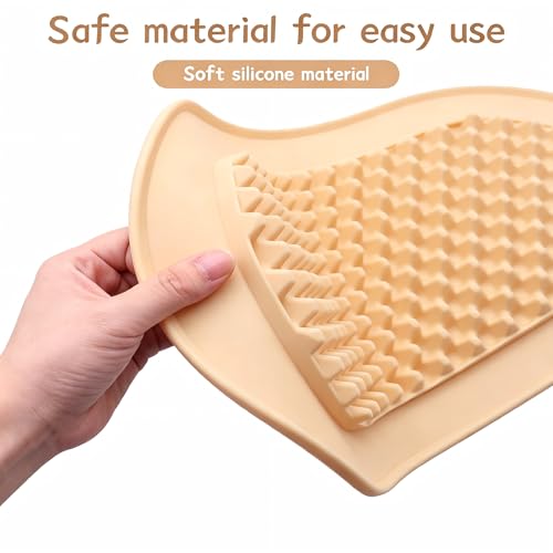Silicone Slow Feeder Lick Mat Non‑Slip Anti‑Choking Pad for Dogs & Cats