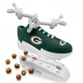 Pets First NFL Green Bay Packers Cleat Sneaker Spike Dog Toy, Football Treat Dispenser Chew Toy for Dogs, Interactive Rope Tug Toy, Slow Feeder Natural Rubber Dog Toy with Official Team Logo - color: Green Bay Packers