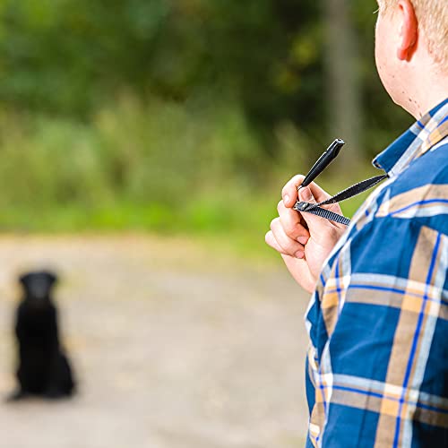 Dog Whistles that Makes Dogs Come to You | Perfect for Training | Dog Training Whistles | Includes Lanyard for Easy Use | Black Color to Match It with Everything | Dog Whistle Training