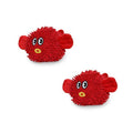 MIGHTY® 2 Pack Microfiber Small Blowfish Dog Toys - color: 2PK Red Blowfish