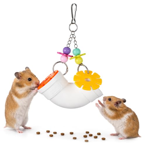 Rat Foraging Toys Rat Enrichment Chew Toy Wide Opening Cage Accessories(PP)