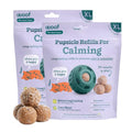 WOOF Pupsicle Refill Pops for Calming - Long-Lasting Refills for the Pupsicle Toy to Promote Calm - Calming Dog Treats - Magnesium for Dogs- XL Pops - 5 Count - 2 Pack - size: X-Large 10 Count