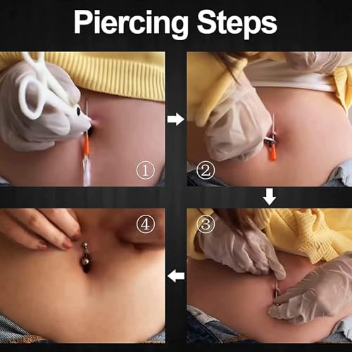 Catheter Needles - Prgislew 5Pcs Catheter Piercing Needles 18G IV Catheter Needles Ear Nose Piercing Needles Hollow Needles for Lip Tongue Belly Navel Nipple Cartilage Piercing Kit - size: 18G-5PCS