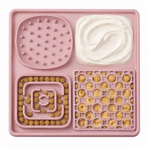 Hearth & Paw Silicone Lick Mat for Dogs, Blush Pink - color: Blush Pink
