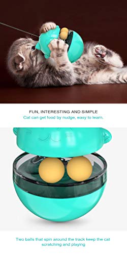Interactive Cat Toy Tumbler for Indoor Cats