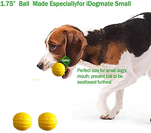 1.75" Durable Balls for Small Dogs, Ball Dog Toy for Small Launcher, Dog Balls,Durable, Washable (3pcs)