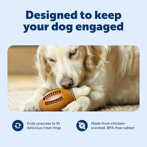 PetSafe Busy Buddy Chompin' Chicken Treat Holding Dog Toy, Small/Medium - size: Small/Medium