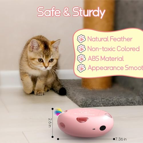 Interactive Cat Toy, Pink