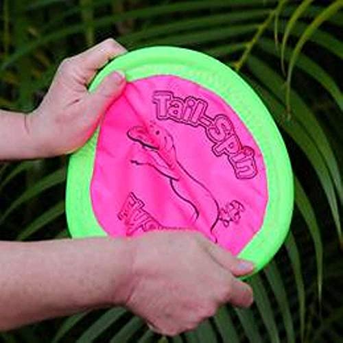 Booda 3 Pack of Tail-Spin Flyer Dog Toys, 10-Inch