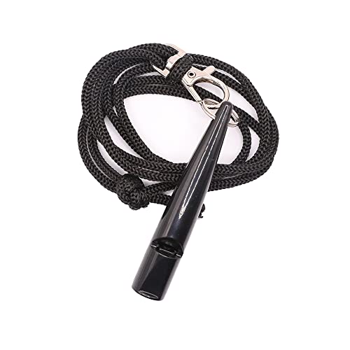Dog Whistles that Makes Dogs Come to You | Perfect for Training | Dog Training Whistles | Includes Lanyard for Easy Use | Black Color to Match It with Everything | Dog Whistle Training