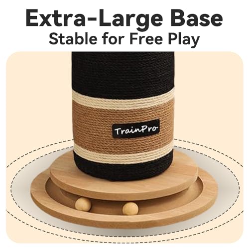 Natural Hemp Cat Scratcher & Post with Bonus 20x15 Pet Bed - size: Champagne Bottle
