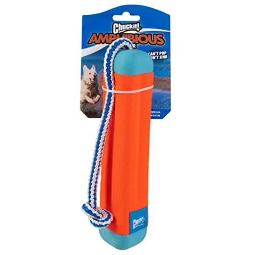 Chuckit! Amphibious Dog Toys Bundle - Bumper Fetch Toy (Medium) + Flying Squirrel Fetch Toy (Medium)