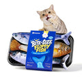 Potaroma Cat Toys Bite-Sized Flopping Fish with Catnip