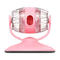 Cat Slow Feeder Toy, Interactive Cat Toy, cat treat dispenser toy(Pink) - color: Pink