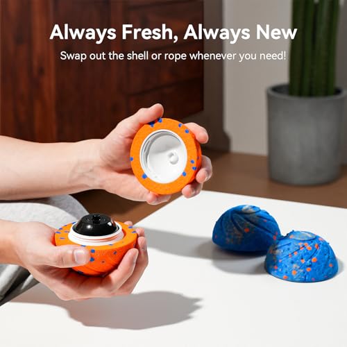 Cheerble Smart Interactive Dog Toy, Wicked Ball AIR, E-TPU Material - color: Blue