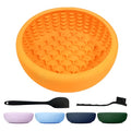 SmartTail Slow Feeder Dog Bowls, BPA-Free Lick Bowl for Dogs - color: yellow, size: L