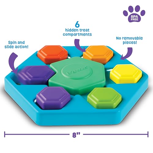 Brightkins Spin & Seek Hexagon Treat Puzzle
