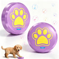 ChunHee Bells for Dog Training to Go Outside - Dog Door Bell with 36 Custom Sounds | Bell for Dogs to Ring to Go Potty | 5 Adjustable Volume(0-115dB) | Teach Puppies to Signal to Go Outside - color: 2 Purple-yellow Button