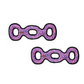 TUFFY® 2 Pack Ultimate 3WayTug Ultra Durable Plush Dog Toys - color: 2PK Pink Leopard 3Way Tug