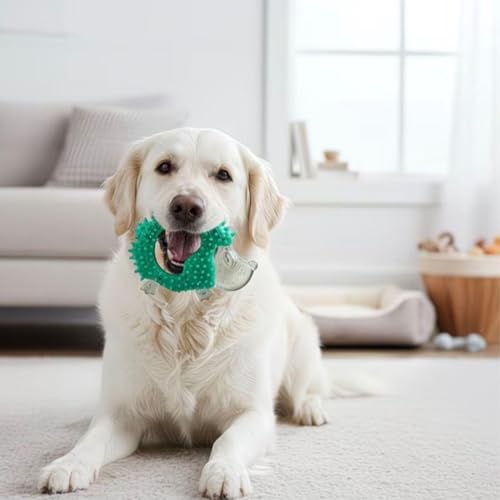 H&H Pets Small Dog Dental Chew Toy – Hedgehog-Shaped Puppy Chew Toy for Teething, Teeth Cleaning & Interactive Play