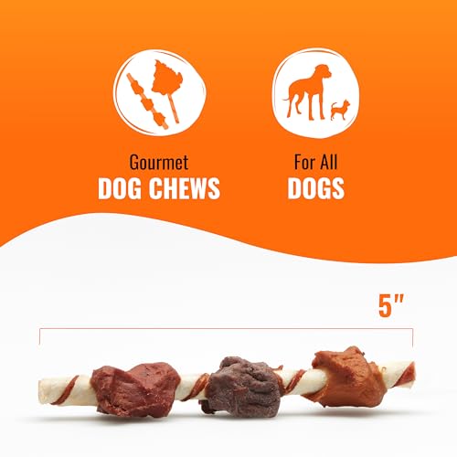 Good 'n' Fun Kabobs Long-Lasting Dog Treat Made With Real Protein, 18 Count - size: 12 Ounce (Pack of 1)