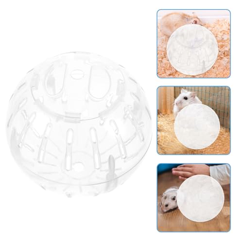 ULTECHNOVO Chinchilla Mini Toy Running Ball for Hamster Rat Running Wheel Exercise Ball Dwarf Hamster ning Small Pet About Toys Small Pet ning Cage Guinea Pig - size: 1pcs