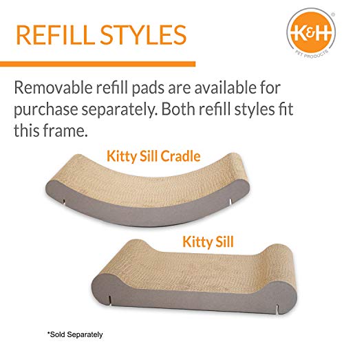 K&H Cat Window Perch, EZ Mount Window Cat Scratcher Kitty Sill Cradle - style: Kitty Sill Cradle