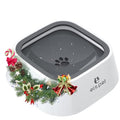 ELS PET Travel Bowl 35oz 1L No Spill Dog Cat Bowl Anti Slip Water Dispenser - color: Grey, size: 1L